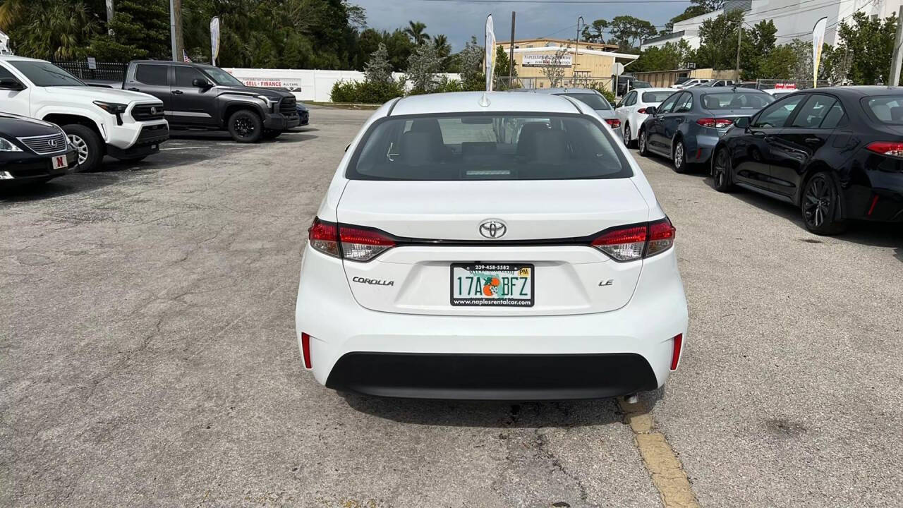 2024 Toyota Corolla for sale at The Rock Fleet MGMT LLC in Naples, FL