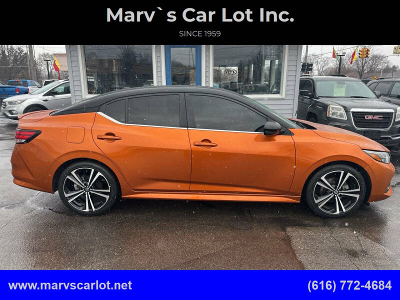 2021 Nissan Sentra for sale at Marv`s Car Lot Inc. in Zeeland MI