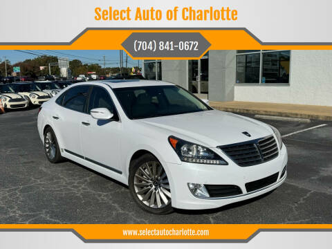 2014 Hyundai Equus for sale at Select Auto of Charlotte in Matthews NC