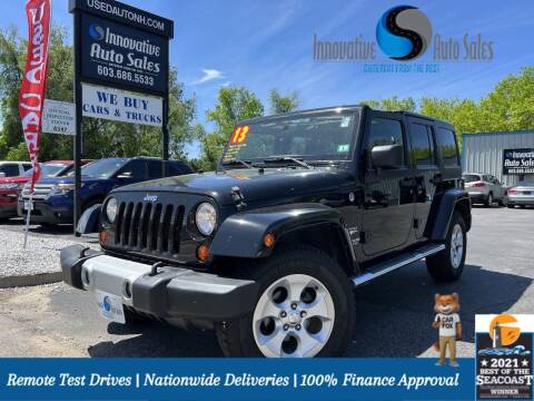 2013 Jeep Wrangler Unlimited for sale at Innovative Auto Sales in Hooksett NH