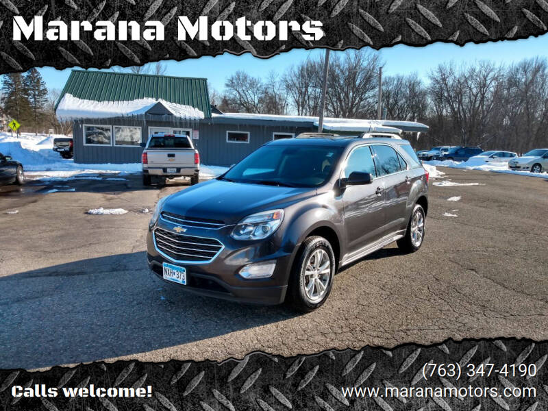 2016 Chevrolet Equinox for sale at Marana Motors in Princeton MN