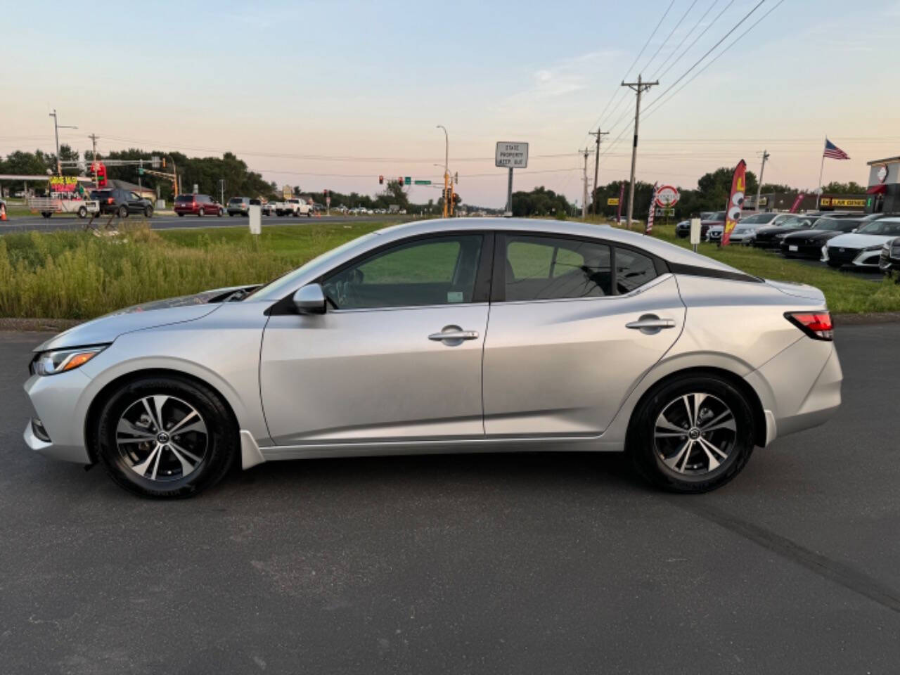 2020 Nissan Sentra for sale at Infinity Auto Sales LLC in Ham Lake, MN