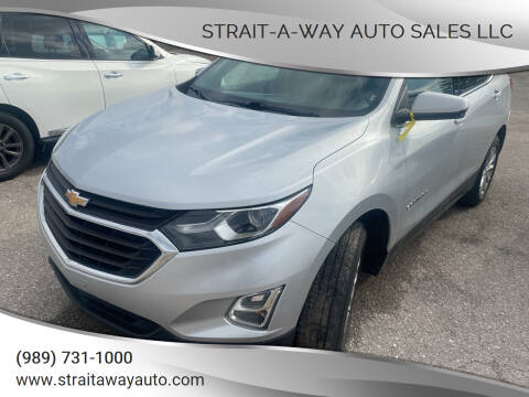 2019 Chevrolet Equinox for sale at Strait-A-Way Auto Sales LLC in Gaylord MI