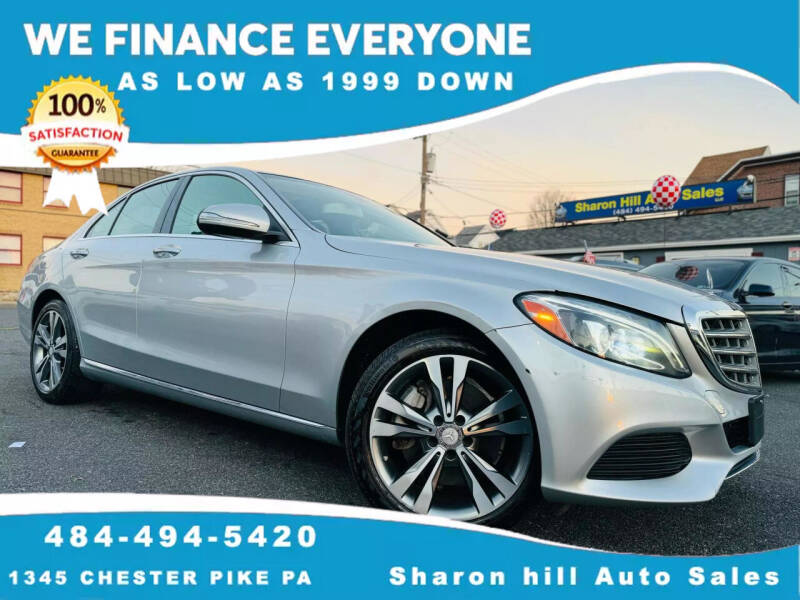 2015 Mercedes-Benz C-Class for sale at Sharon Hill Auto Sales LLC in Sharon Hill PA
