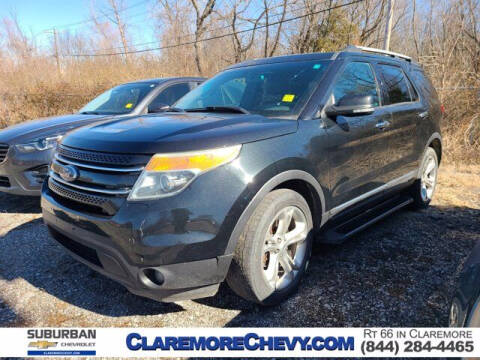 2015 Ford Explorer for sale at CHEVROLET SUBURBANO in Claremore OK