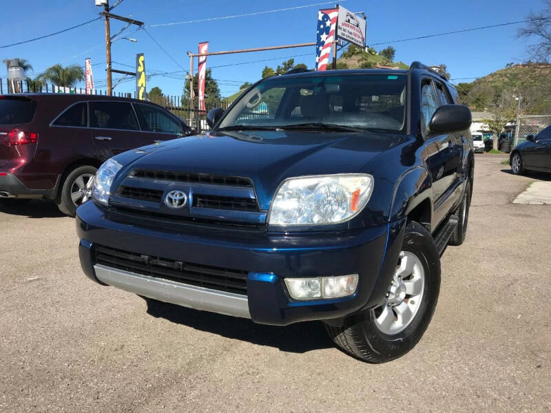 2004 Toyota 4Runner for sale at Vtek Motorsports in El Cajon CA