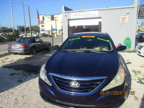 2012 Hyundai Sonata for sale at K & V AUTO SALES LLC in Hollywood FL