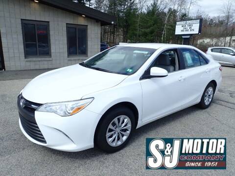 2017 Toyota Camry for sale at S & J Motor Co Inc. in Merrimack NH