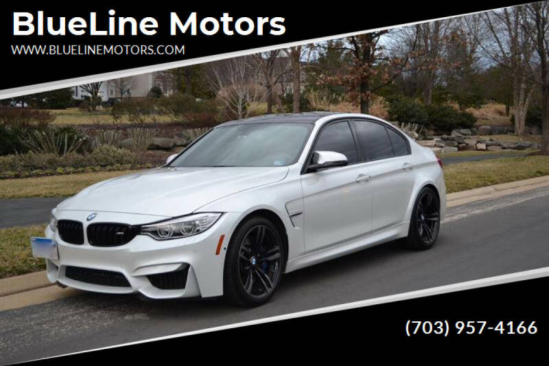 2016 BMW M3 for sale at Blue Line Motors in Winchester VA