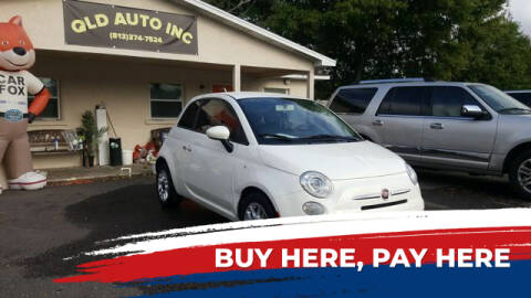 2012 FIAT 500 for sale at QLD AUTO INC in Tampa FL