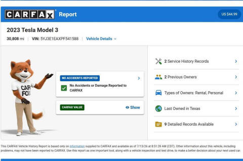 2023 Tesla Model 3