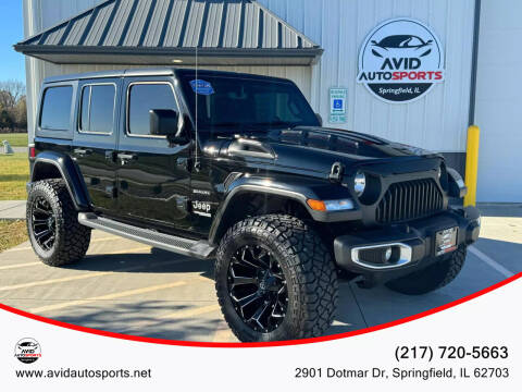 2019 Jeep Wrangler Unlimited for sale at AVID AUTOSPORTS in Springfield IL
