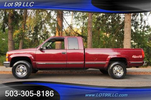 1996 Chevrolet C/K 2500 Series for sale at LOT 99 LLC in Milwaukie OR