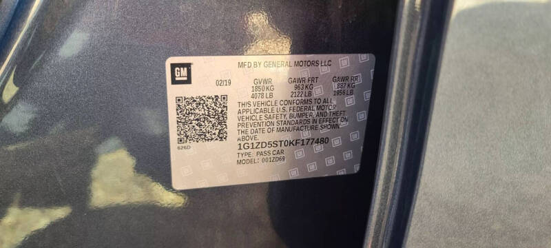 2019 Chevrolet Malibu LT