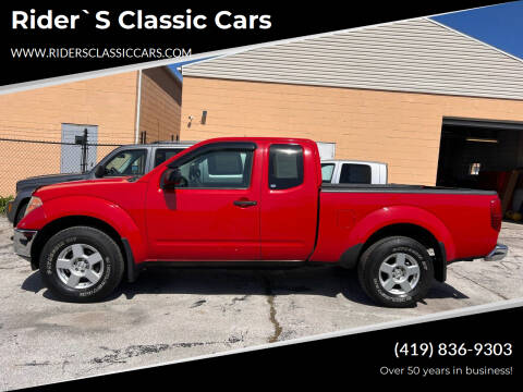 2005 Nissan Frontier for sale at Rider`s Classic Cars in Millbury OH