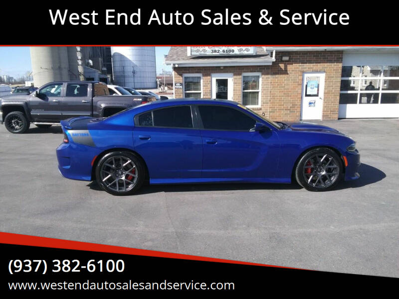 2018 Dodge Charger for sale at West End Auto Sales & Service in Wilmington OH