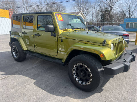 2010 Jeep Wrangler Unlimited for sale at Watson's Auto Wholesale in Kansas City MO