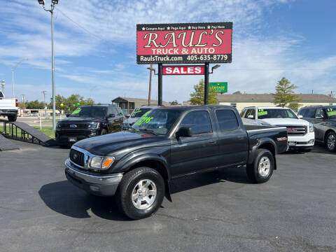 2002 Toyota Tacoma for sale at RAUL'S TRUCK & AUTO SALES, INC in Oklahoma City OK