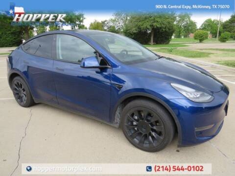 2021 Tesla Model Y for sale at HOPPER MOTORPLEX in Mckinney TX