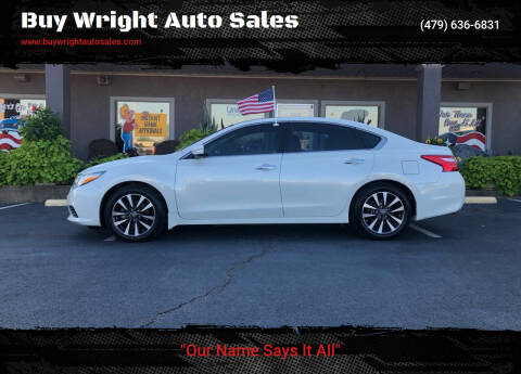 2016 Nissan Altima for sale at Buy Wright Auto Sales in Rogers AR