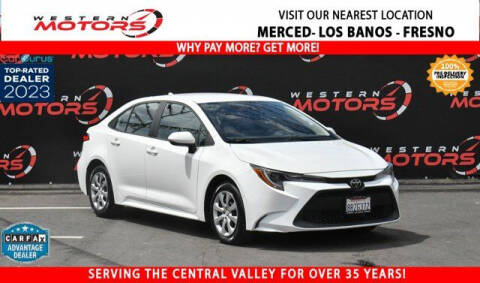 2021 Toyota Corolla for sale at Western Motors Los Banos in Los Banos CA