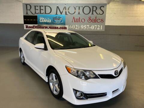 2012 Toyota Camry for sale at REED MOTORS LLC in Phoenix AZ