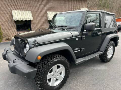 2012 Jeep Wrangler for sale at Depot Auto Sales Inc in Palmer MA