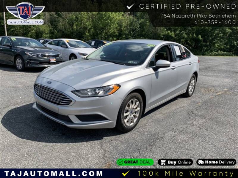 2018 Ford Fusion for sale at Taj Auto Mall in Bethlehem PA