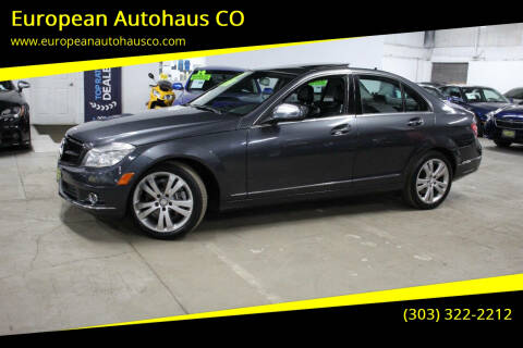 2009 Mercedes-Benz C-Class for sale at European Autohaus CO in Denver CO