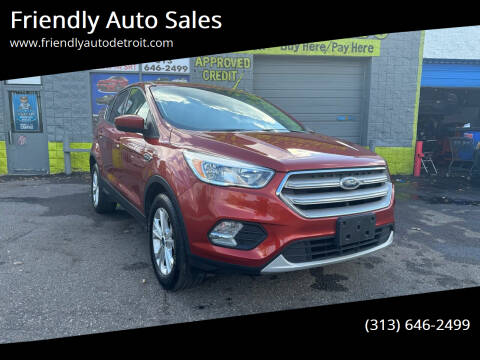 2019 Ford Escape for sale at Friendly Auto Sales in Detroit MI