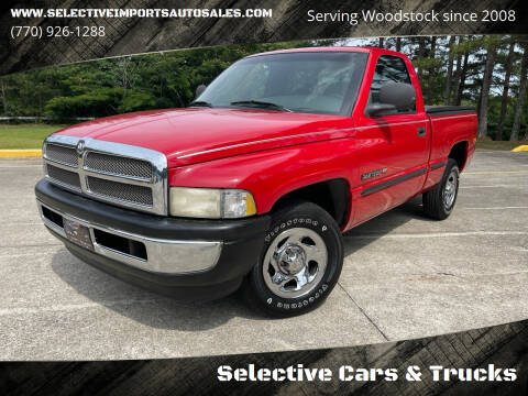 1999 Dodge Ram Pickup 1500 for sale at Selective Cars & Trucks in Woodstock GA