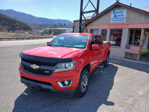 2015 Chevrolet Colorado for sale at FAMILY AUTO II in Pounding Mill VA
