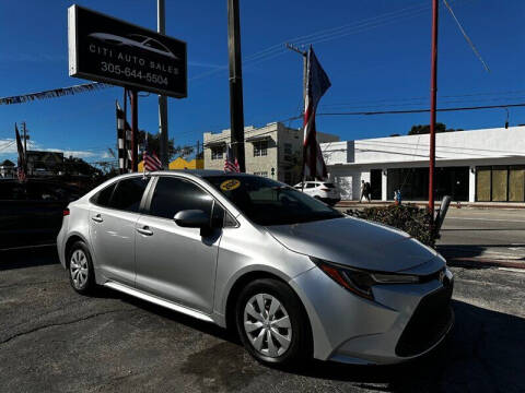 2020 Toyota Corolla for sale at CITI AUTO SALES INC in Miami FL
