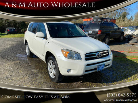2006 Toyota RAV4 for sale at A & M Auto Wholesale in Tillamook OR