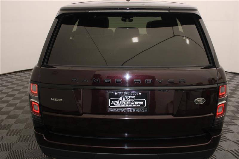 2018 Land Rover Range Rover HSE