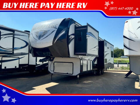 2018 Heartland Avalanche 300RE for sale at BUY HERE PAY HERE RV in Burleson TX