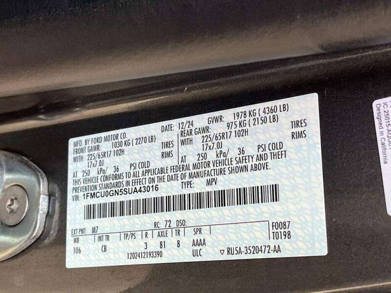 2025 Ford Escape Active