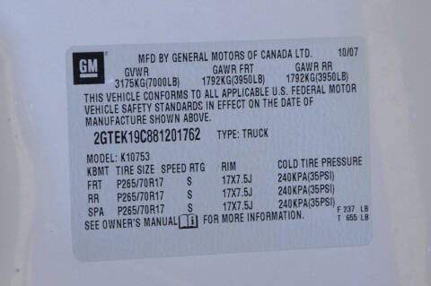 2008 GMC Sierra 1500 Work Truck