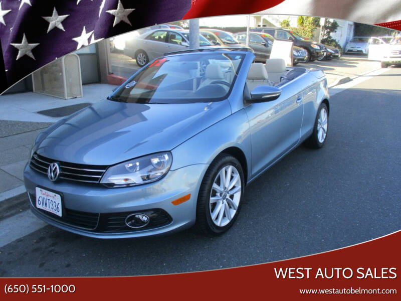 2012 Volkswagen Eos for sale at West Auto Sales in Belmont CA