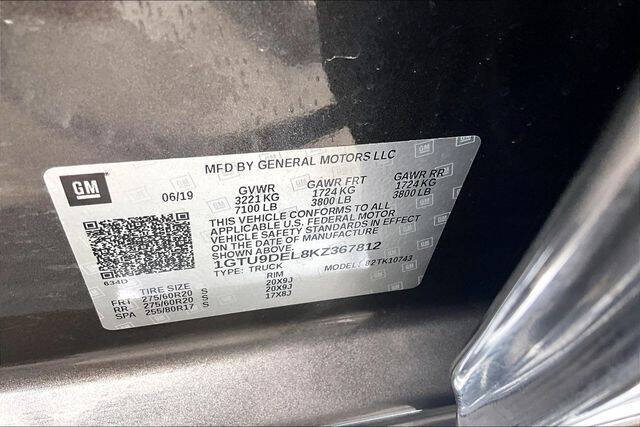 2019 GMC Sierra 1500