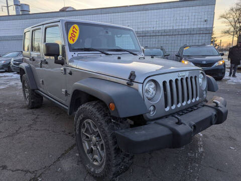 2017 Jeep Wrangler Unlimited for sale at Summit Motors LLC in Wayne MI