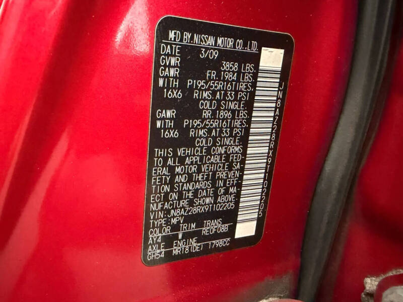 2009 Nissan cube