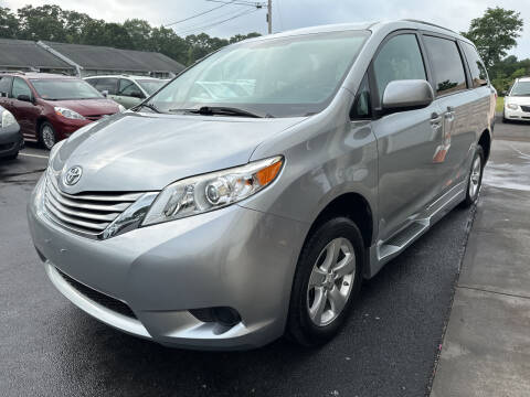 2016 Toyota Sienna for sale at Adaptive Mobility Wheelchair Vans in Seekonk MA