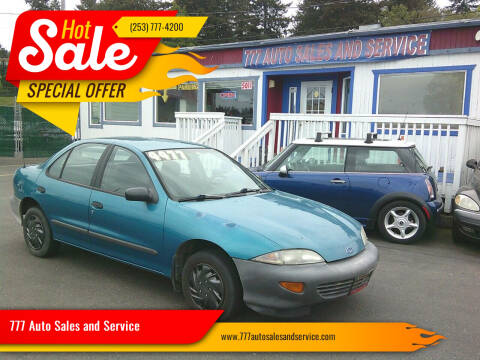 1996 Chevrolet Cavalier for sale at 777 Auto Sales and Service in Tacoma WA