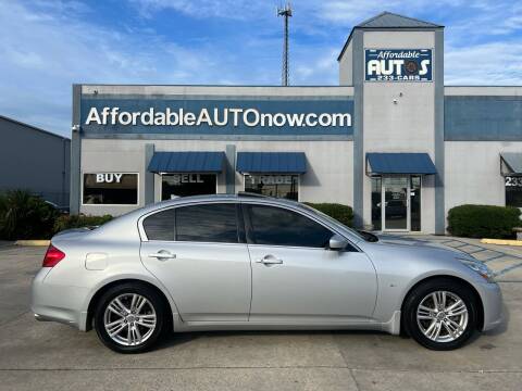 2015 Infiniti Q40 for sale at Affordable Autos in Houma LA