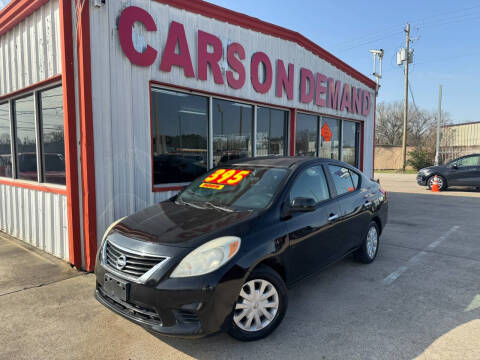 2013 Nissan Versa for sale at Cars On Demand 2 in Pasadena TX