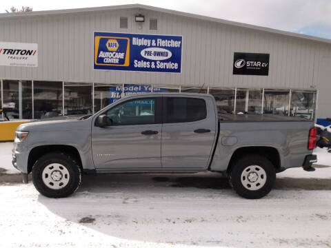 2018 Chevrolet Colorado for sale at Ripley & Fletcher Pre-Owned Sales & Service in Farmington ME
