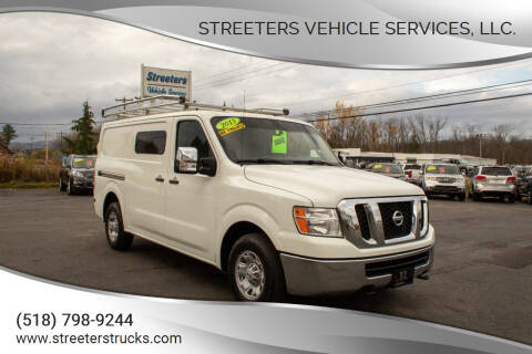 2013 Nissan NV Cargo for sale at Streeters Vehicle Services,  LLC. in Queensbury NY