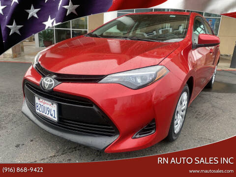 2018 Toyota Corolla for sale at RN Auto Sales Inc in Sacramento CA