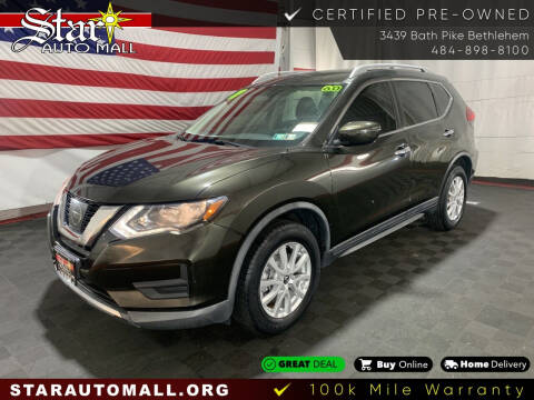 2017 Nissan Rogue for sale at STAR AUTO MALL 512 in Bethlehem PA